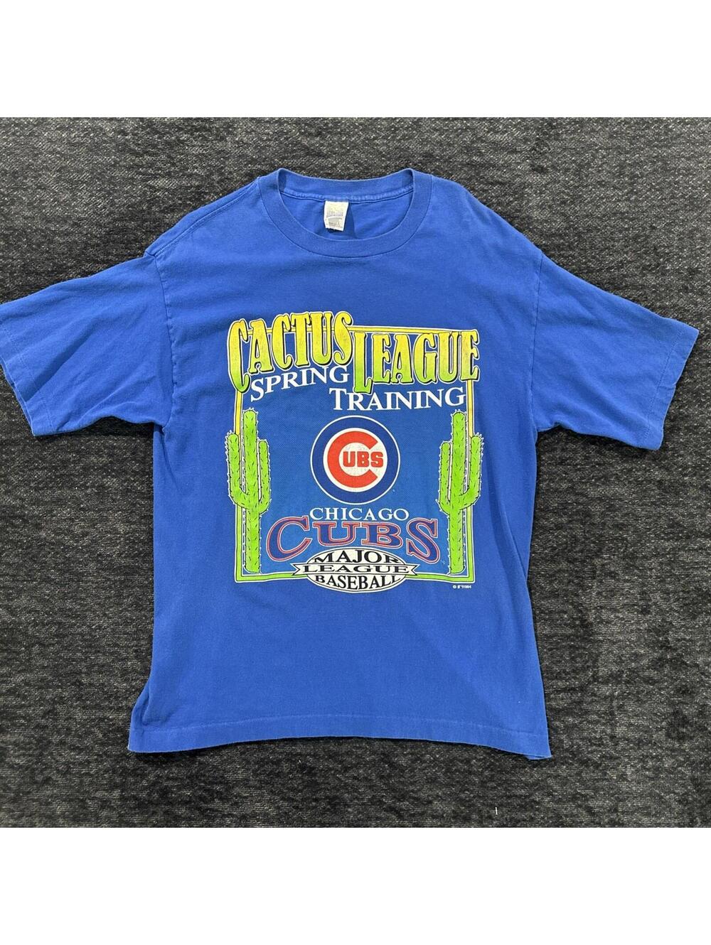Vintage 1994 Chicago Cubs Cactus League Spring Training Shirt Size Large 0048